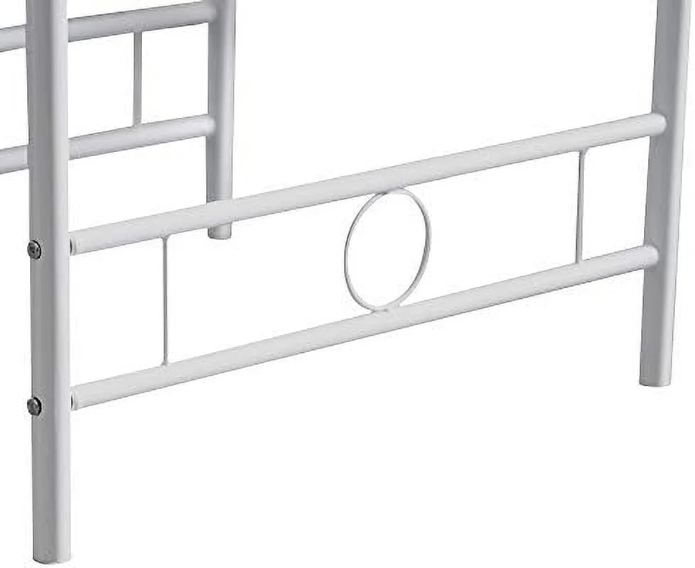 Compact Dining Table Set with Rack (Oak and White) J852
