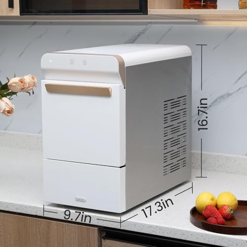 White Countertop Nugget Ice Maker L57577