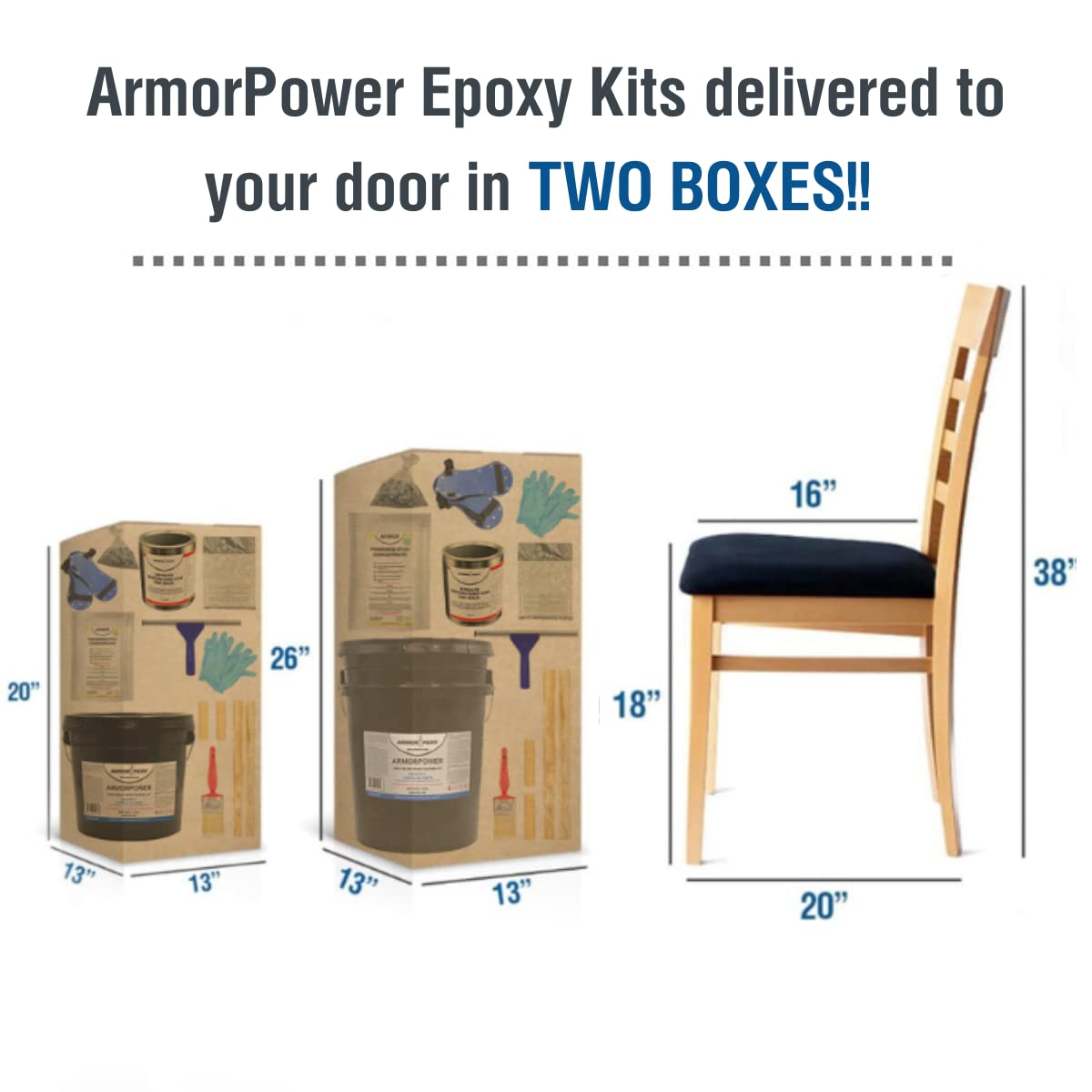 28-Pc 2 Part LT Gray Epoxy Coating Kit A856