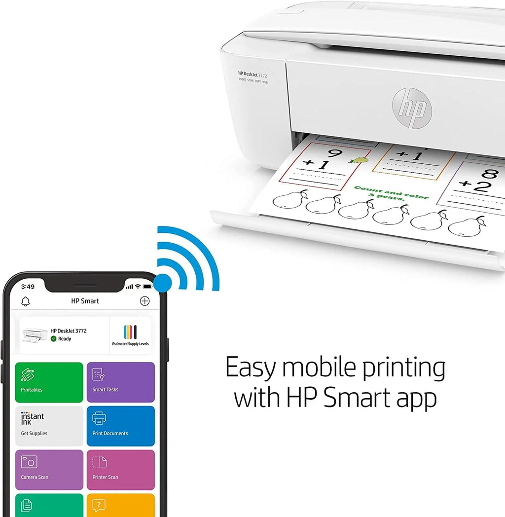 Wireless Color Inkjet Printer with LCD B5958