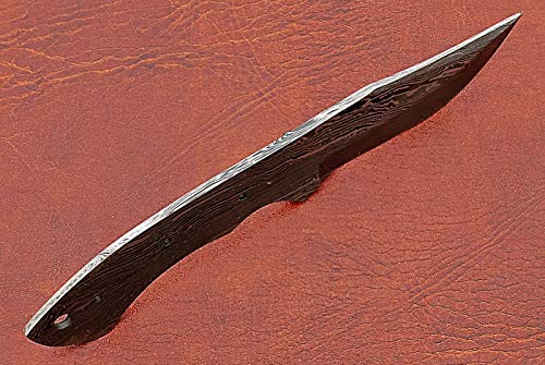 7.75 Inch Damascus Steel Skinning Knife Blade L843957
