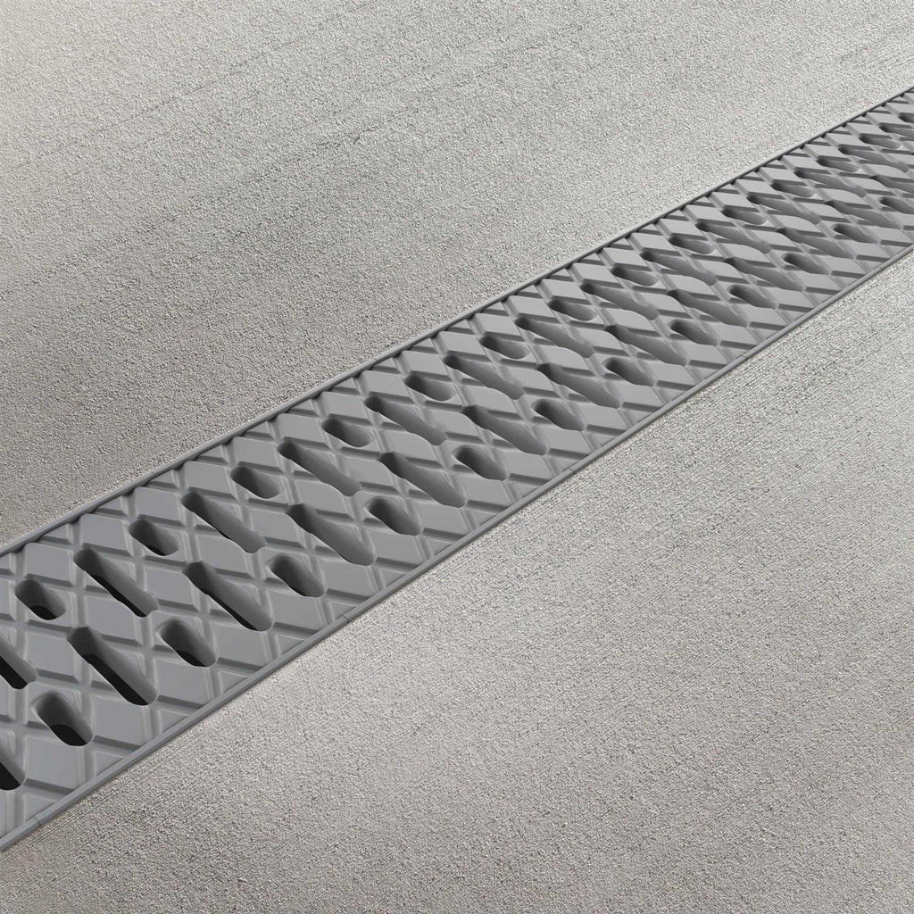 4 Inch Trench Drain System with Grate M8776