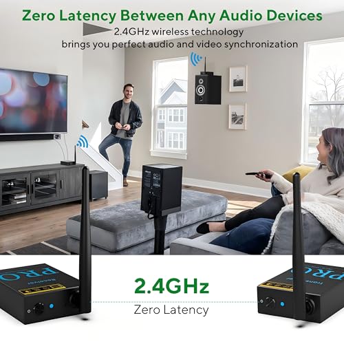 2.4GHz Wireless Audio Transmitter and Receiver B8106