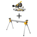 15 Amp 12 in. Double-Bevel Sliding Compound Miter Saw with Miter Saw Stand W120872