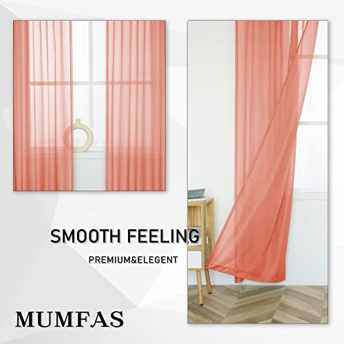 Dusty Blue Tab Top Semi Sheer Curtains, 52 x 72 inches, 2 Panels X746