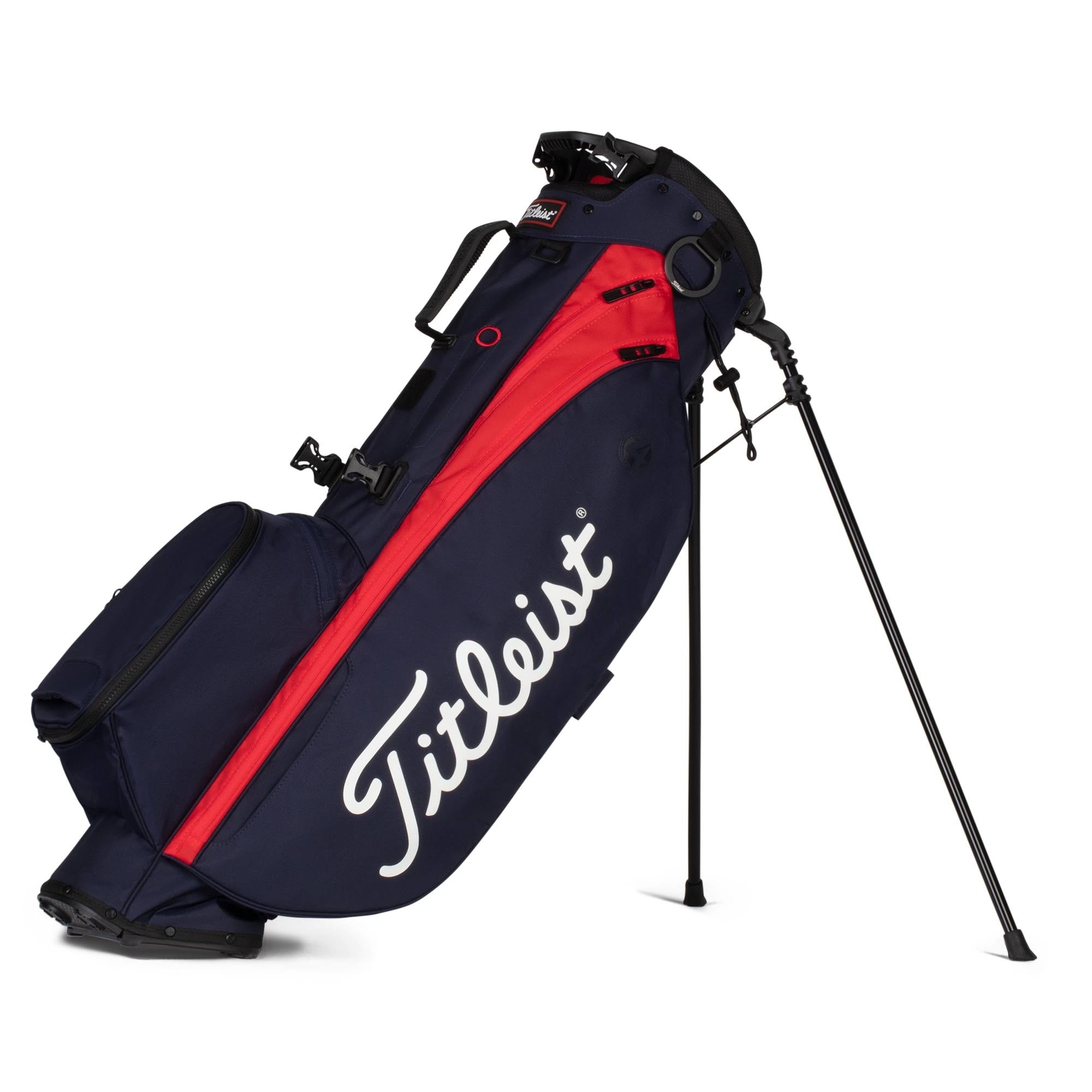 Navy/Red Stand Bag D491