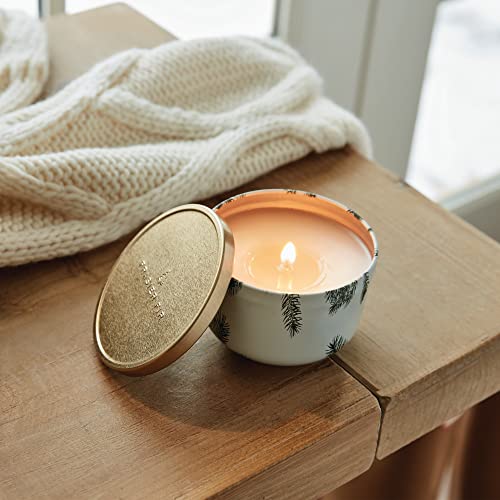 6.5 oz Scented Candle Tin with Gold Lid J5740