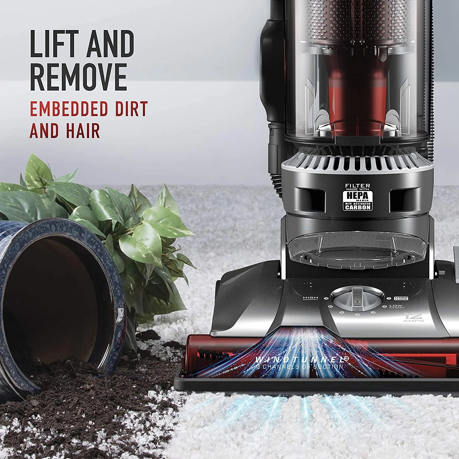 Bagless Upright Vacuum A685