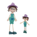 Green 1/12 Dollhouse Dolls Figures Z104