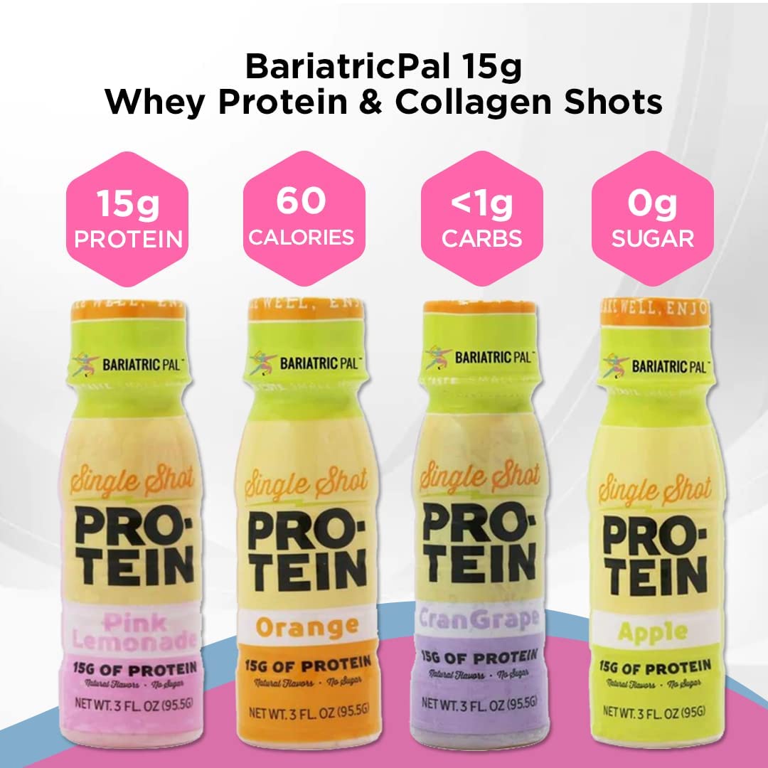 15g Protein & Collagen Shots Variety Pack (4 Bottles) P687