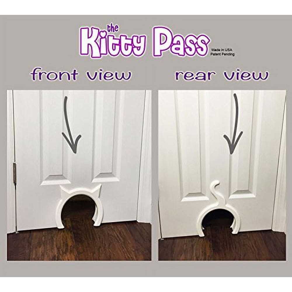 Interior Cat Door Hidden Litter Box Pet Door for Cats up to 21 lbs G16490