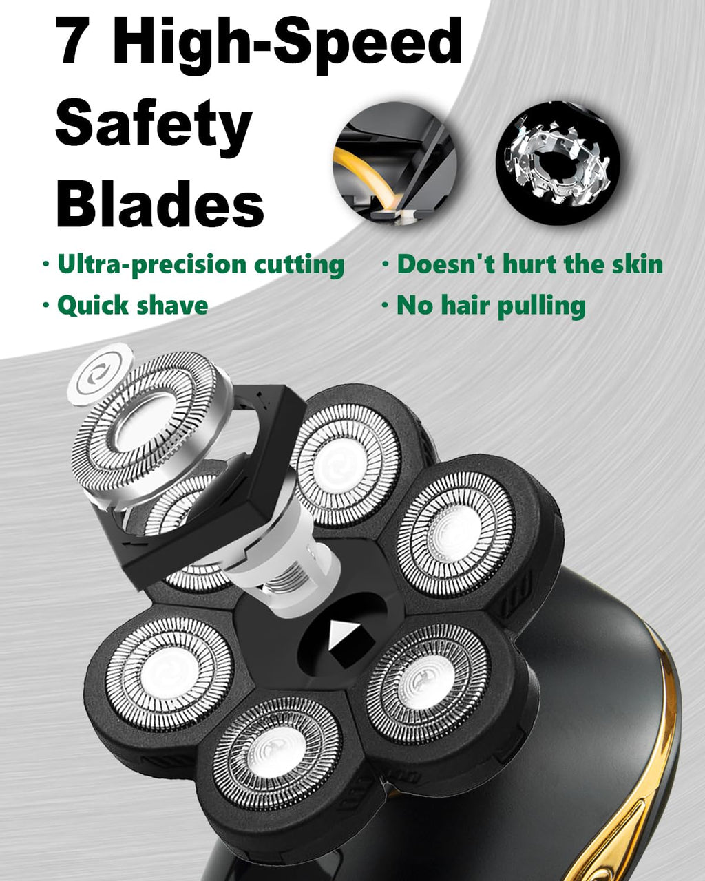5-in-1 Electric Shavers Rotary Razor P47387