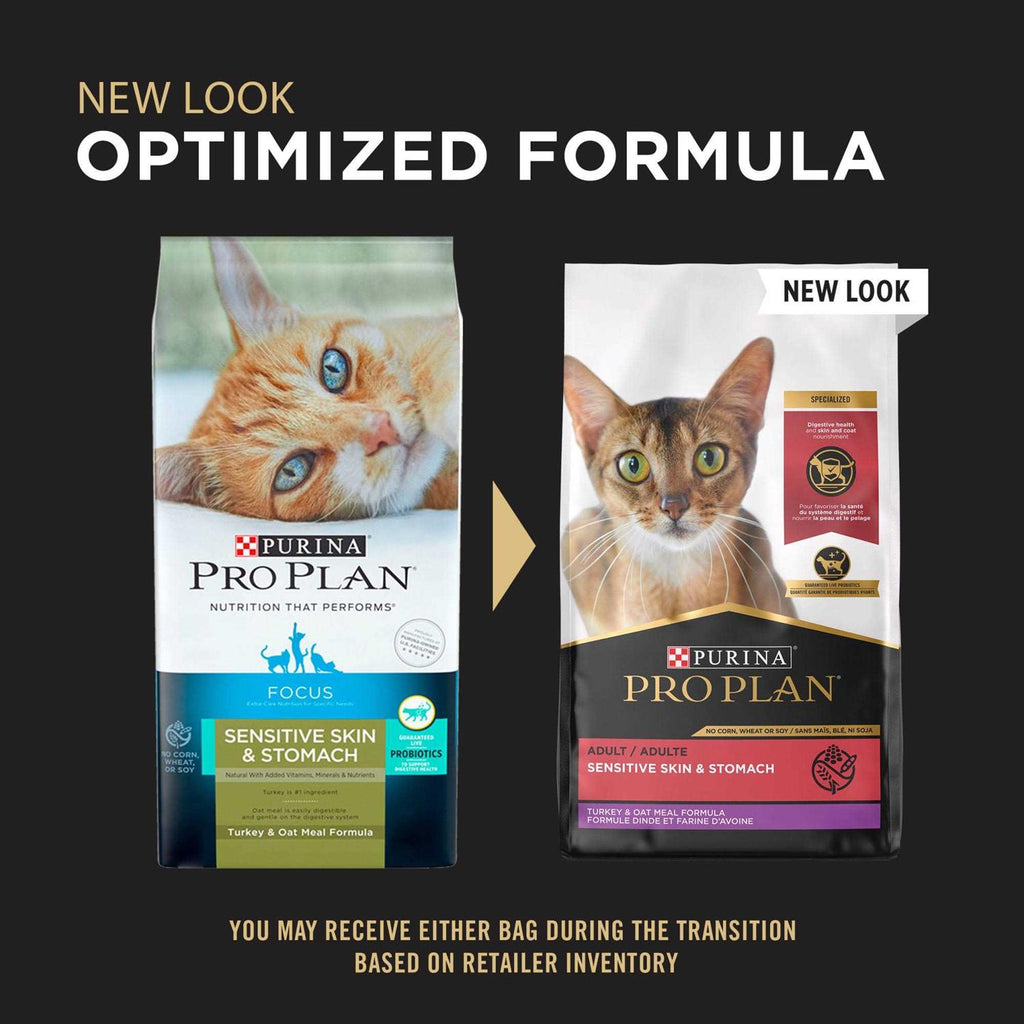 Probiotics Sensitive Skin & Stomach Natural Dry Cat Food V97992