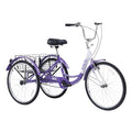 24/26 inch 3 Wheel Adult Tricycle with Large Basket G11410