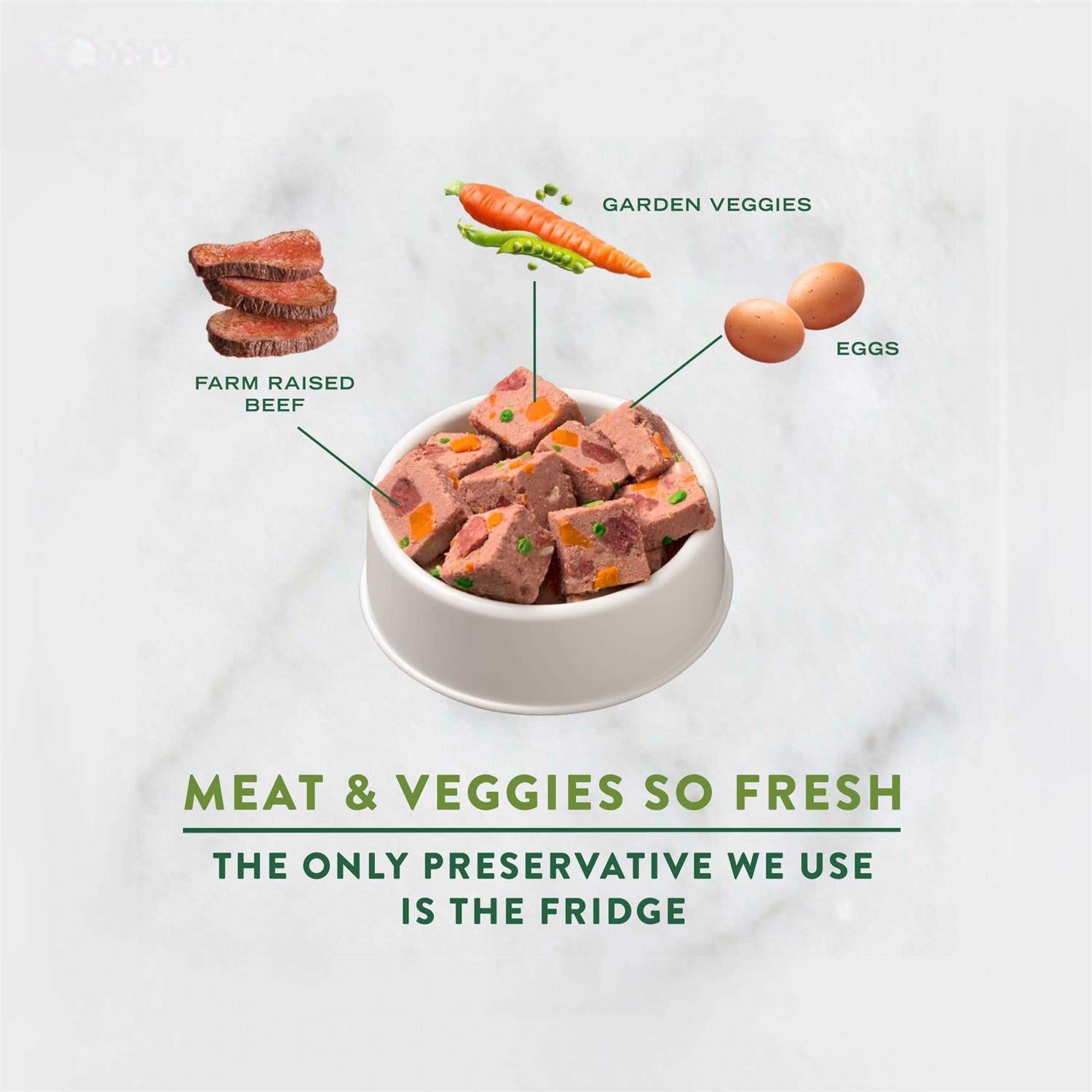Chunky Beef Recipe Dog Food K4797