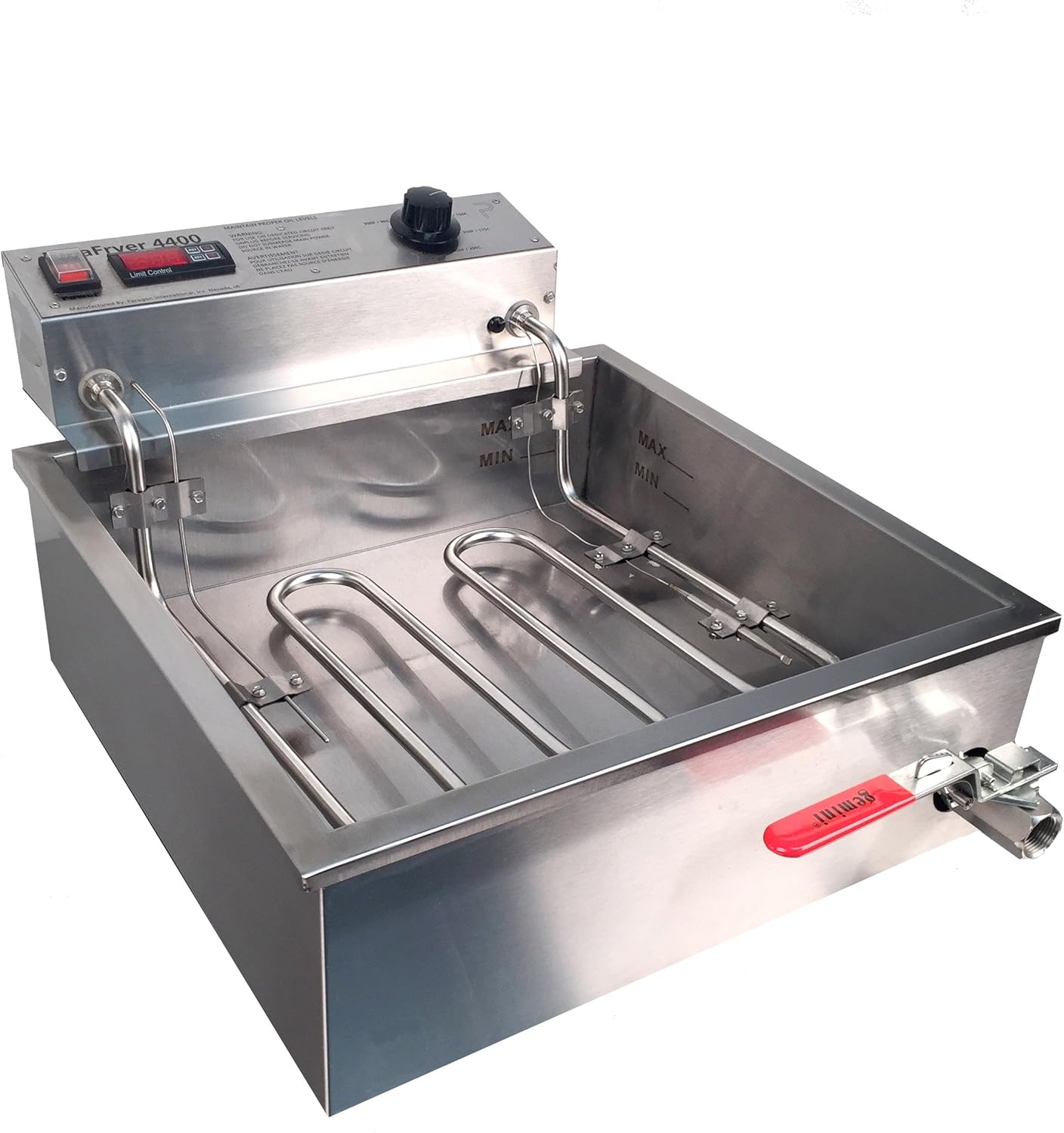 Funnel Cake Fryer Machine, 25 Pound Oil Capacity, 4400 Watts Electric 220 Volt T79777