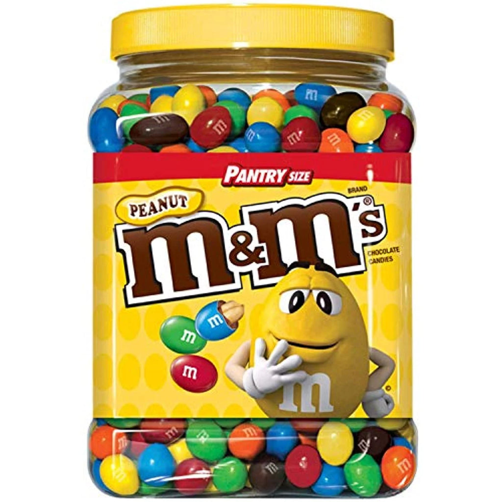 62 Ounce Peanut Chocolate Candies Jar K997