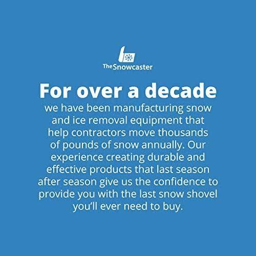 36-Inch Heavy Duty Bi-Directional Wheeled Snow Pusher T89107