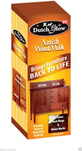12 oz Dutch Glow Amish Wood Milk Furniture (Pack of 3) N93446