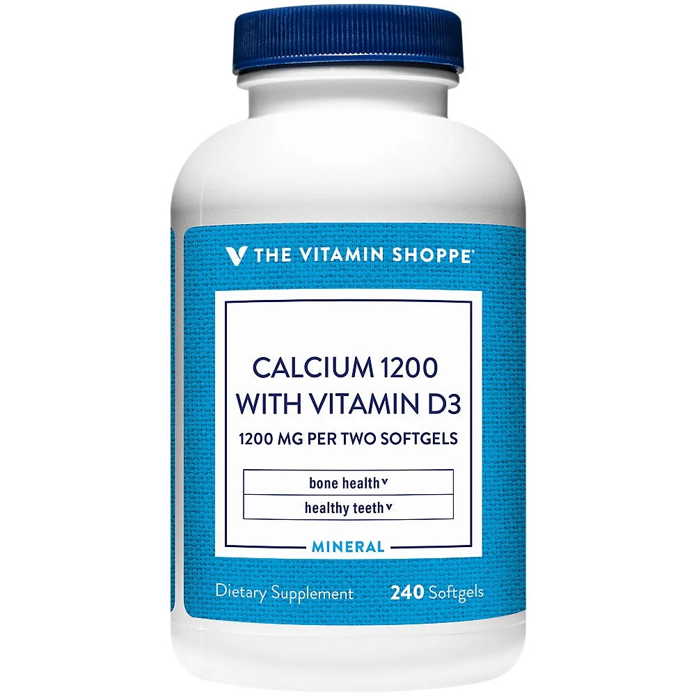 Calcium with Vitamin D3 1,200MG 240 Softgels K248