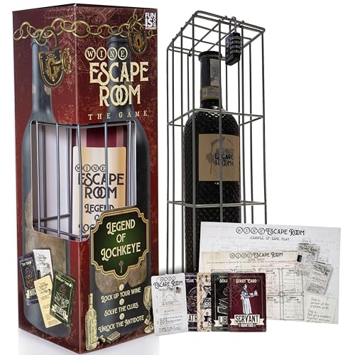 Wine Bottle Puzzle Box Z383