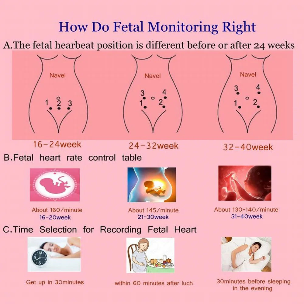 Fetal Heart Rate Monitoring Belt B1696