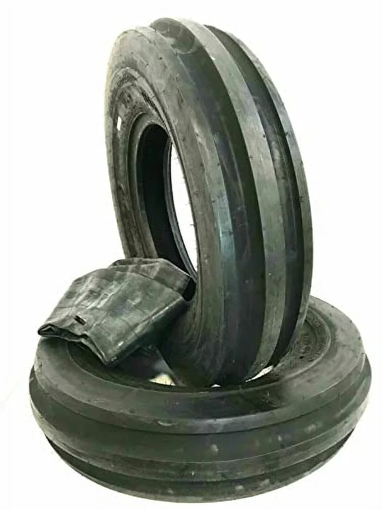 5.50-16 Tri-Rib 3 Rib Front Tractor Tires & Tubes Z793569