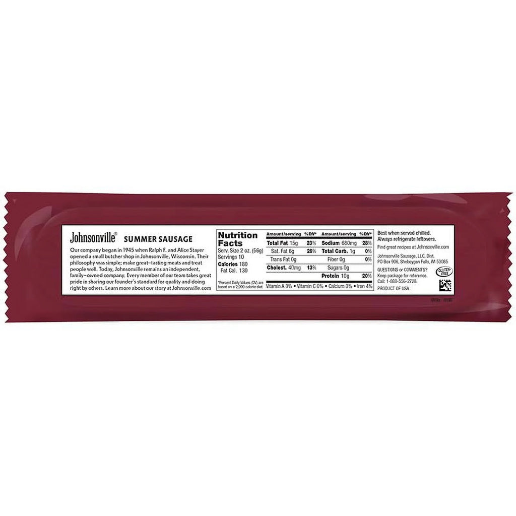 Beef Summer Sausage 20oz B94063