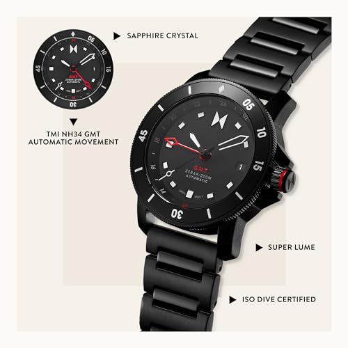 Cali Diver Automatic Watch Water Resistant 10 ATM 100 Meters W5596