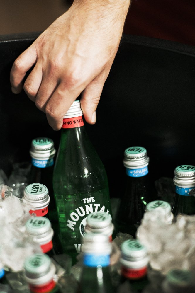 Sparkling Water, 333 mL Glass Bottles (Pack of 24) Q500