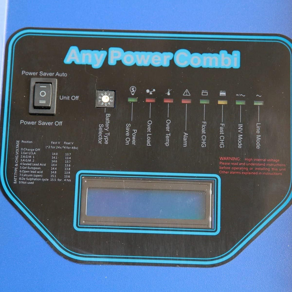 3000W Peak 9000W Pure Sine Wave Power Inverter DC 48V to AC 120V Y236772