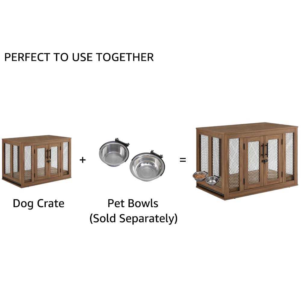 Furniture Style Dog Crate with Tray L132132