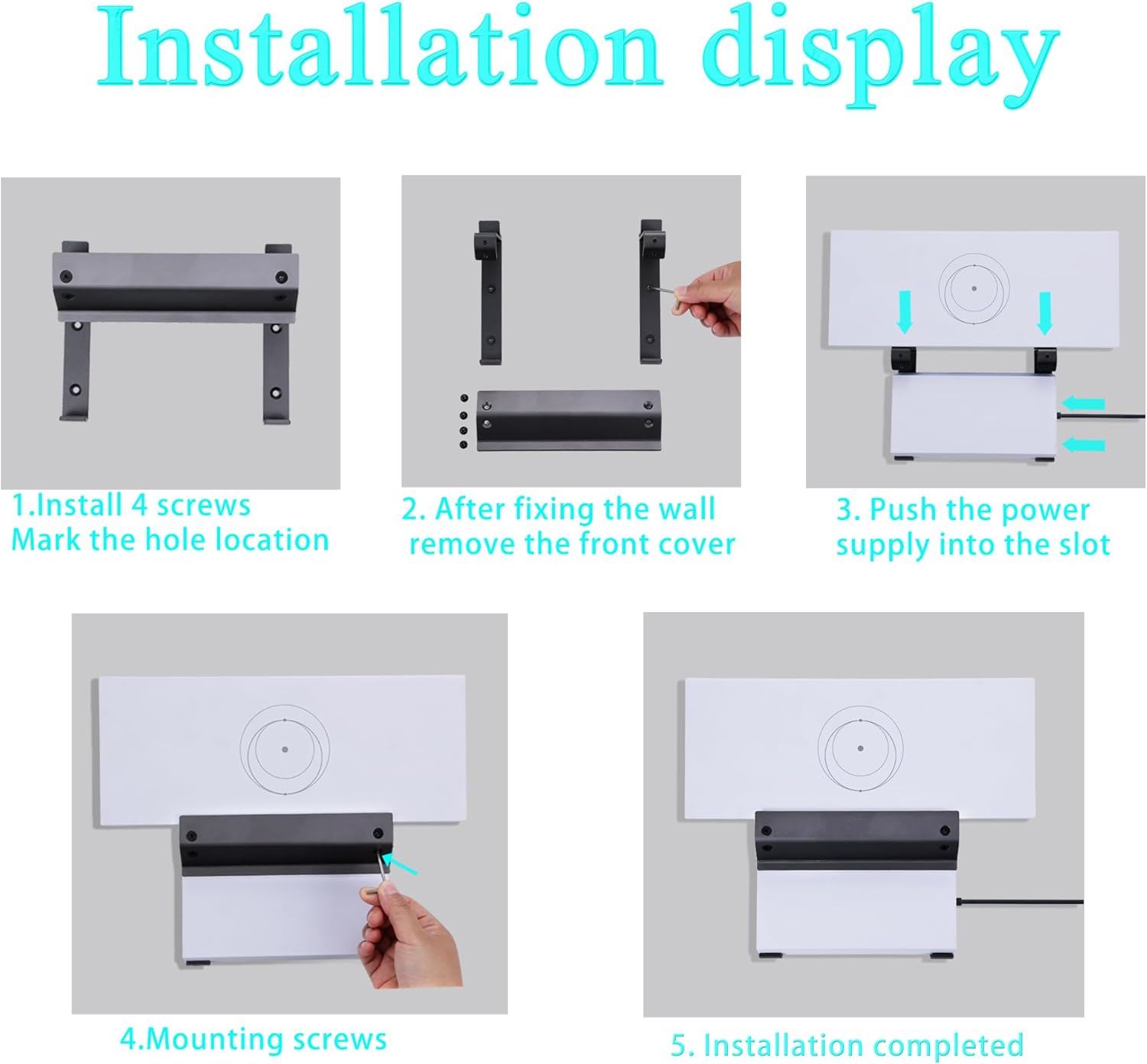 Aluminum Bracket for Starlink Gen 3 Router and Power Supply A587