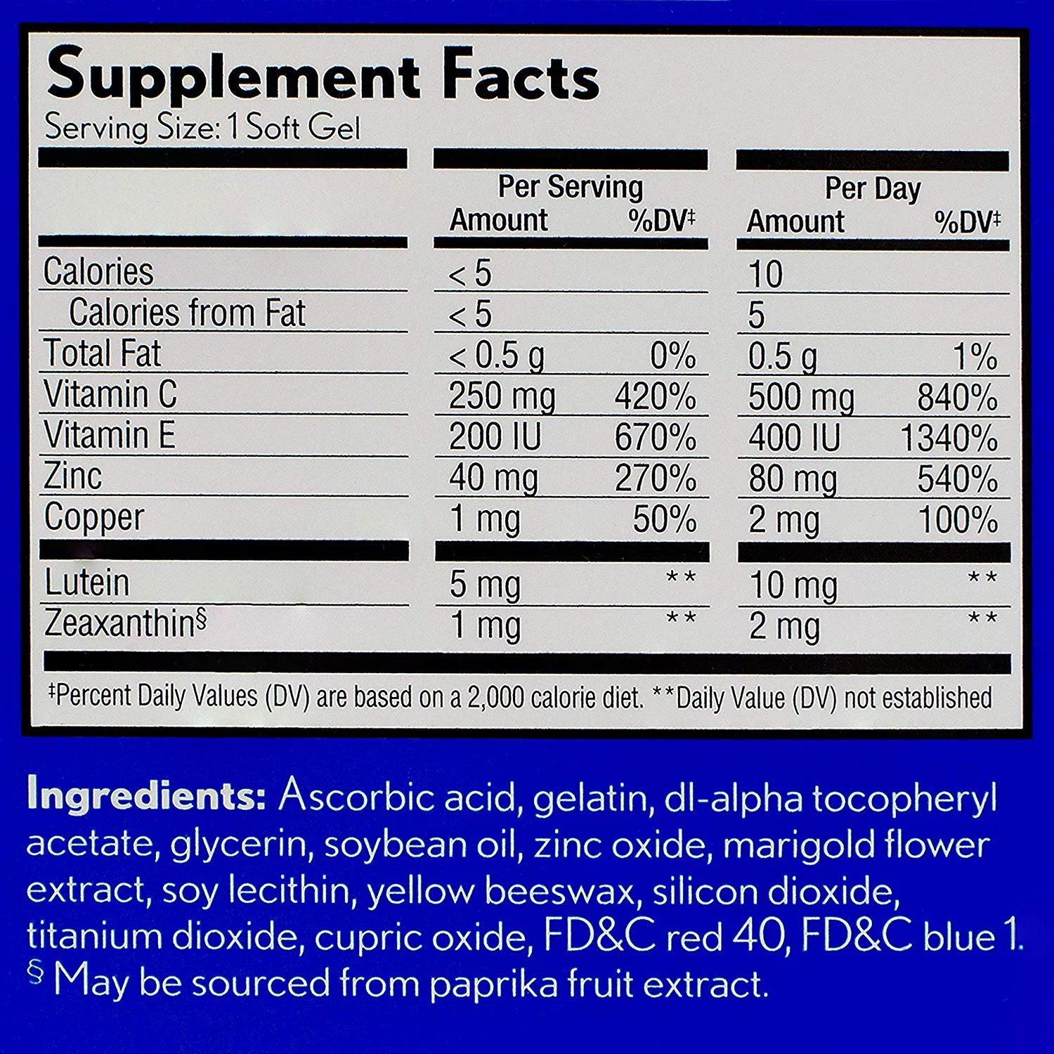 Soft Gels 120 Ct Vitamin & Mineral Supplement J17281