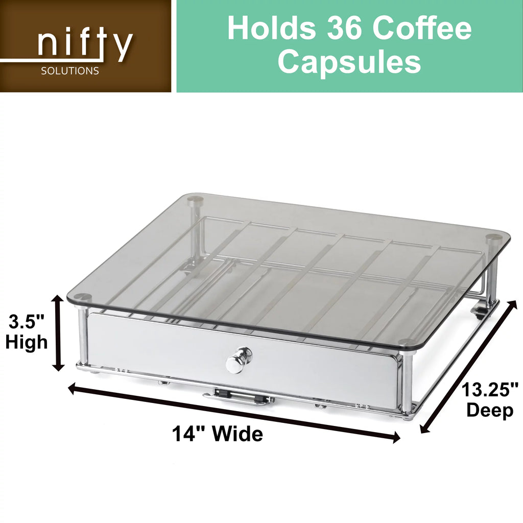 Glass Top Rolling Drawer M916261