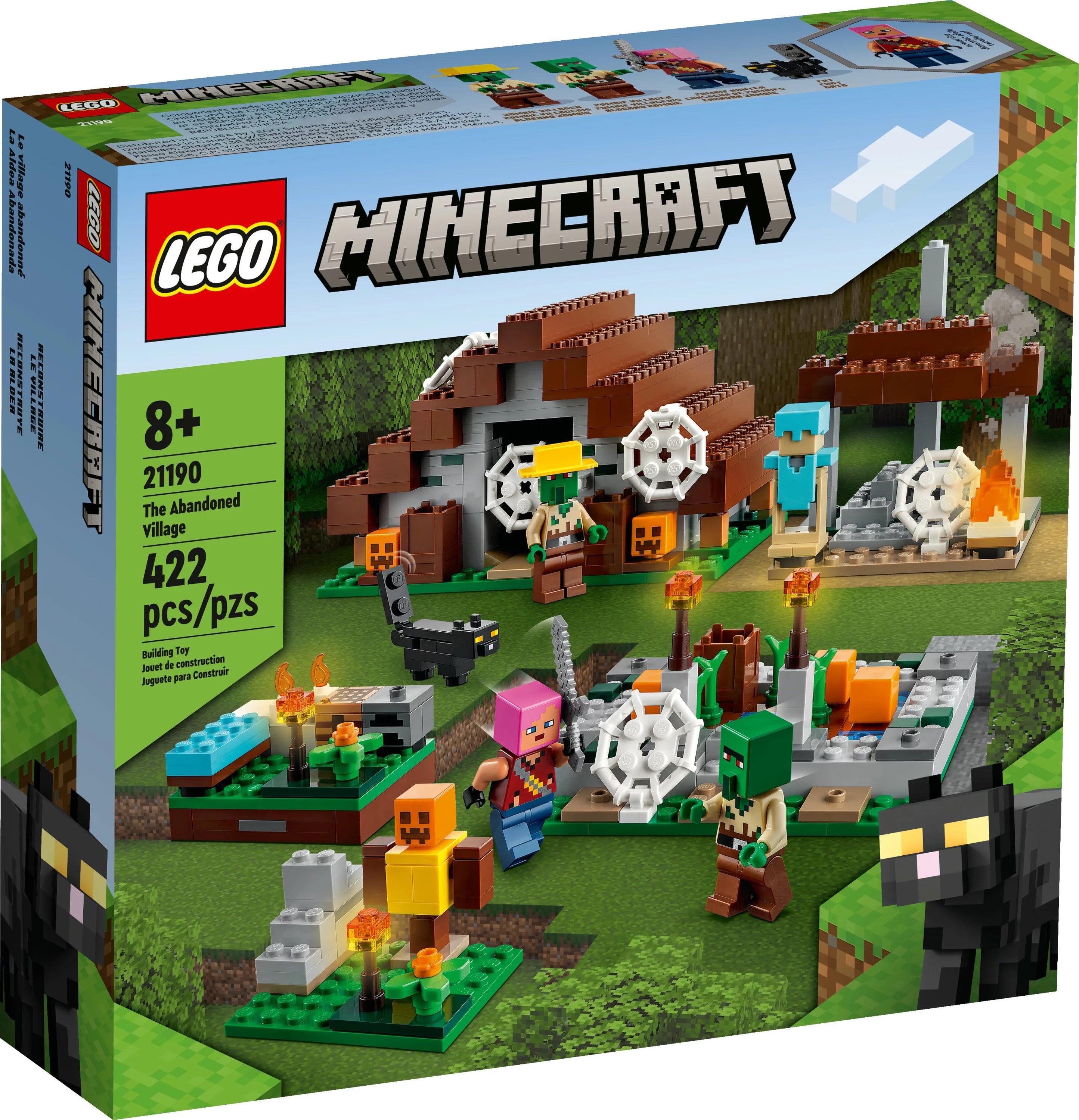 LEGO Minecraft The Abandoned Village Building Toy Set 21190 F610281