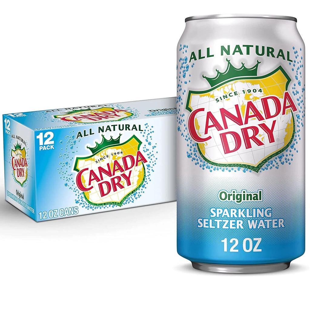 12 oz. Cans Sparkling Seltzer Water (Pack of 12) J5018