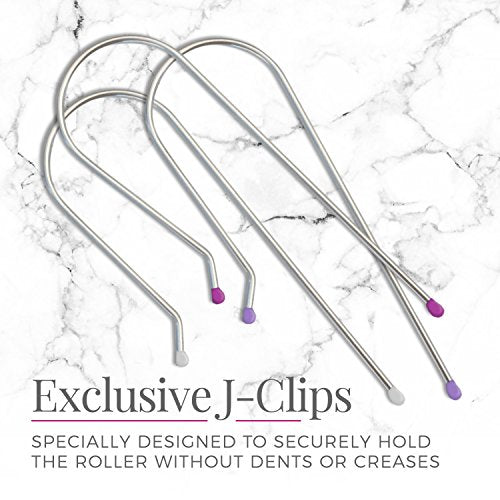 20 Velvet Hair Rollers Set I7819
