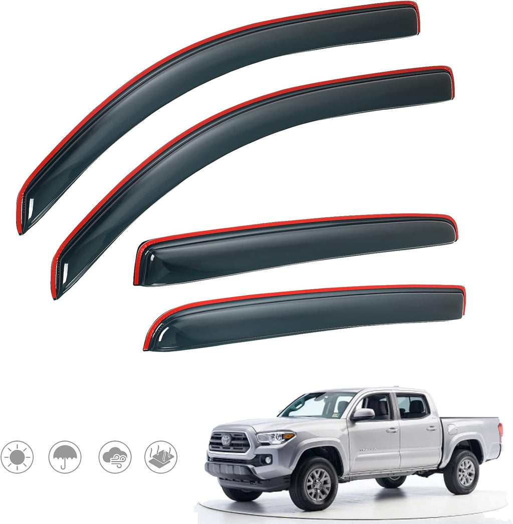 Side Window Deflectors Pack of 2 Y12401