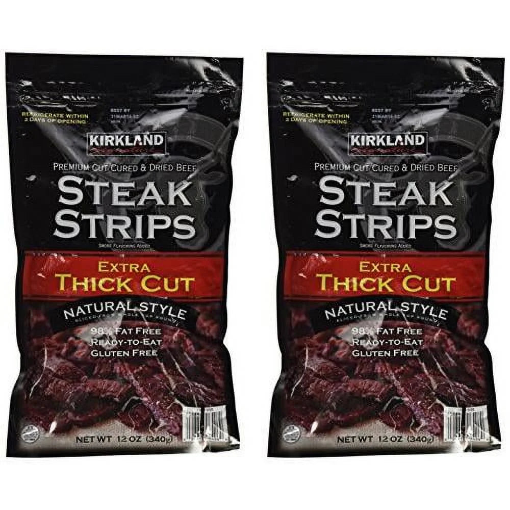12 Oz Steak Strips Jerky O63722