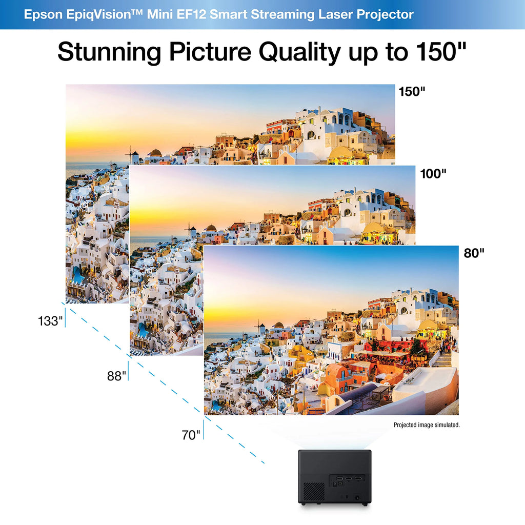 Mini EF12 Smart Streaming Laser Projector Z518