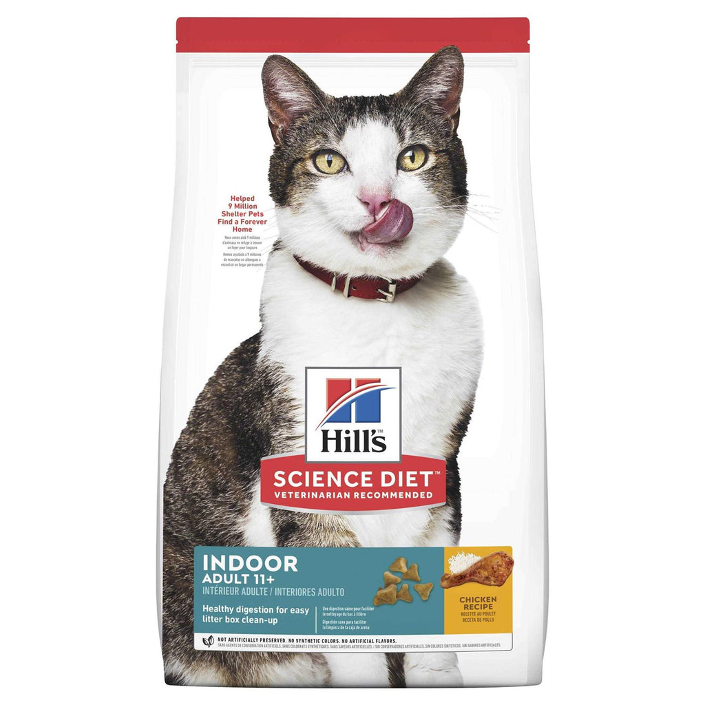 Adult 11+ Indoor Dry Cat Food X546