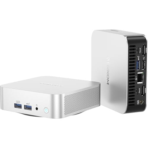 Mini PC with AMD Ryzen 7 6800H, 32GB DDR5 RAM, 1TB PCIe 4.0 NVMe SSD, Radeon 680M, Compact Aluminium Design Windows 11 Pro Desktop Computer V87466
