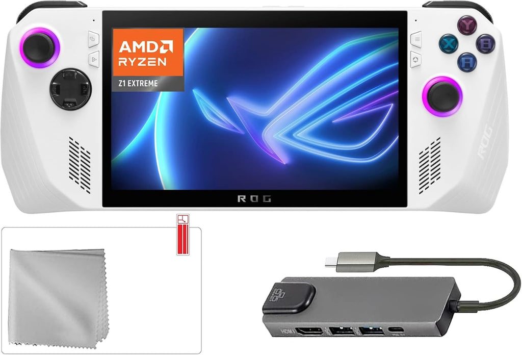 White 7-inch 512GB Gaming Handheld with AMD Ryzen Z1 Extreme Processor I6946