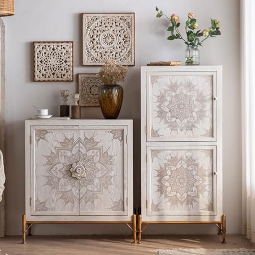 Retro Carved Storage Cabinet L847807