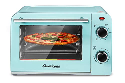 Blue 2 Slice 9.5" Griddle with Glass Lid 4-Cup Coffeemaker Toaster Oven U446