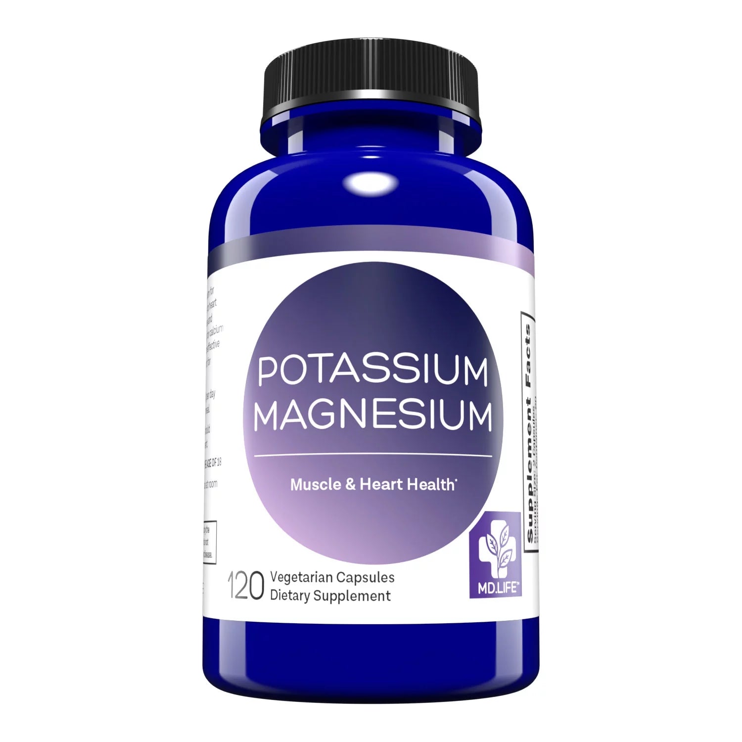 Magnesium Potassium Supplement 120 Ct M469