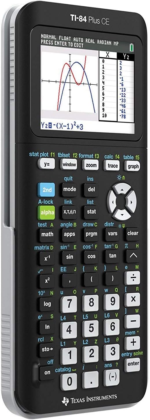 Black Graphing Calculator E515875