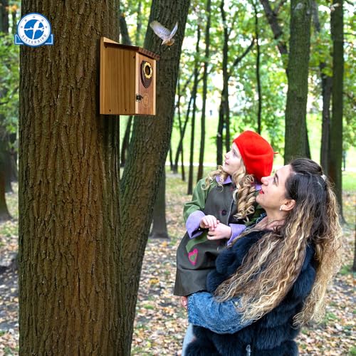Wooden Hanging Bird House U471479