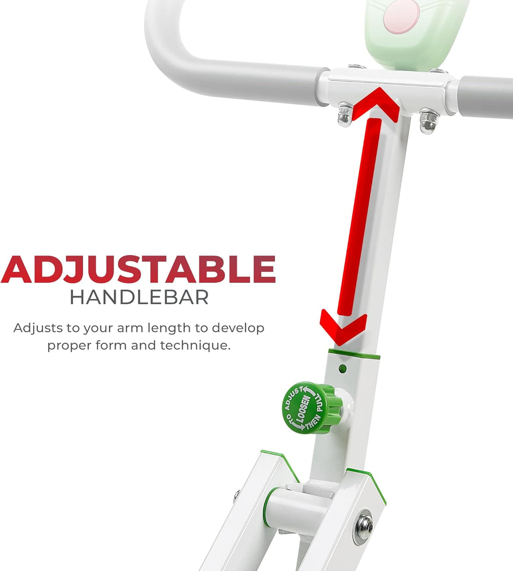 Green Upright Row-N-Ride Exerciser I7994